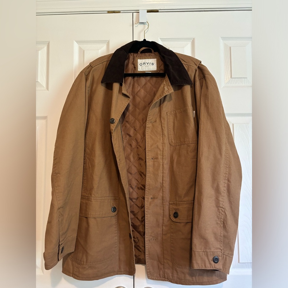 Men’s XL Canvas Orvis Jacket